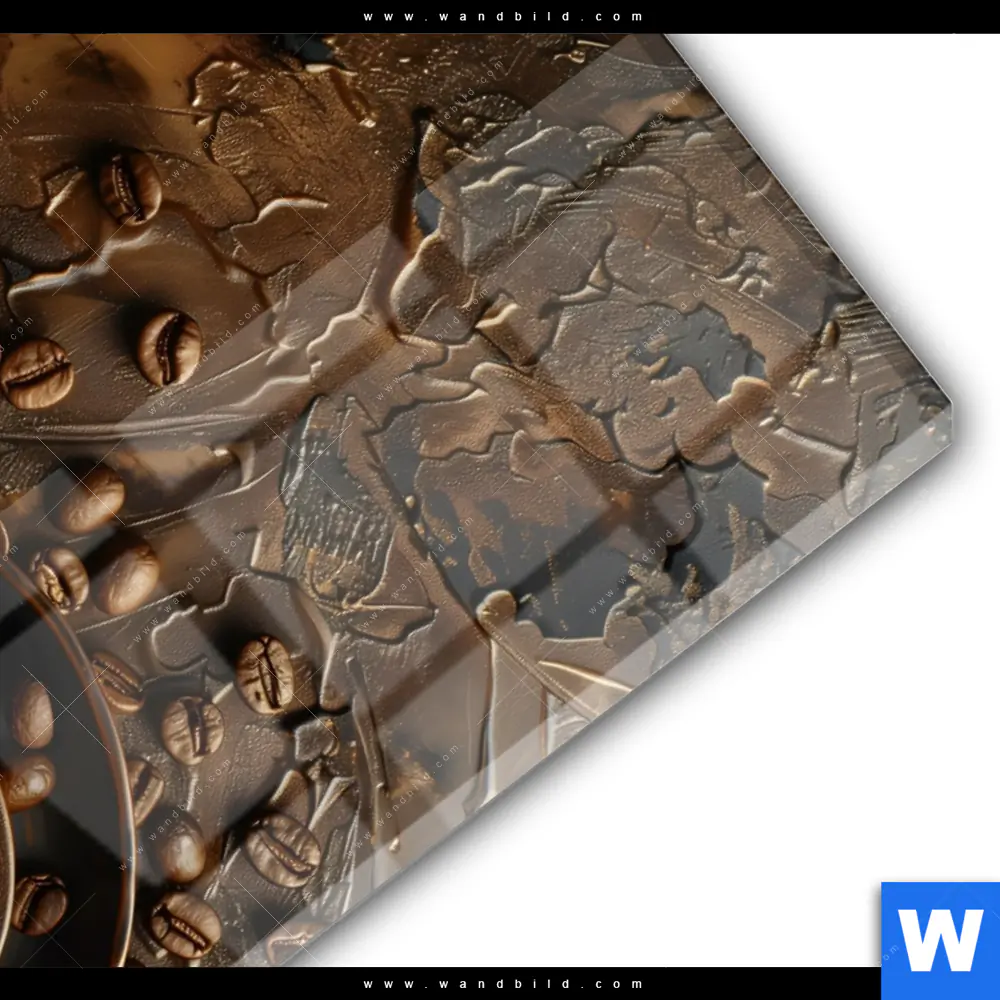 Acrylglasbild | Aromatischer Kaffeetraum | Hochformat - Image 3
