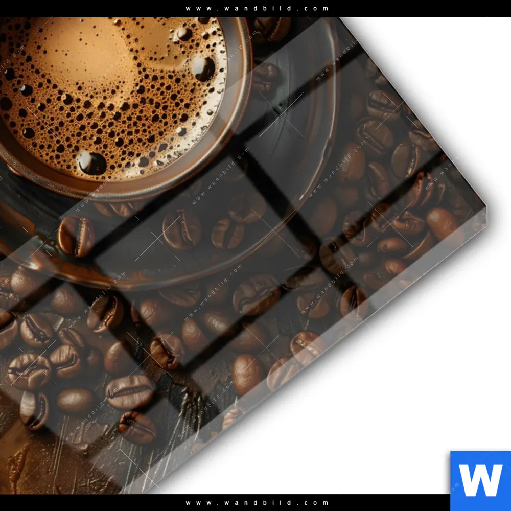 Acrylglasbild | Aromatischer Kaffeetraum | Querformat - Image 3