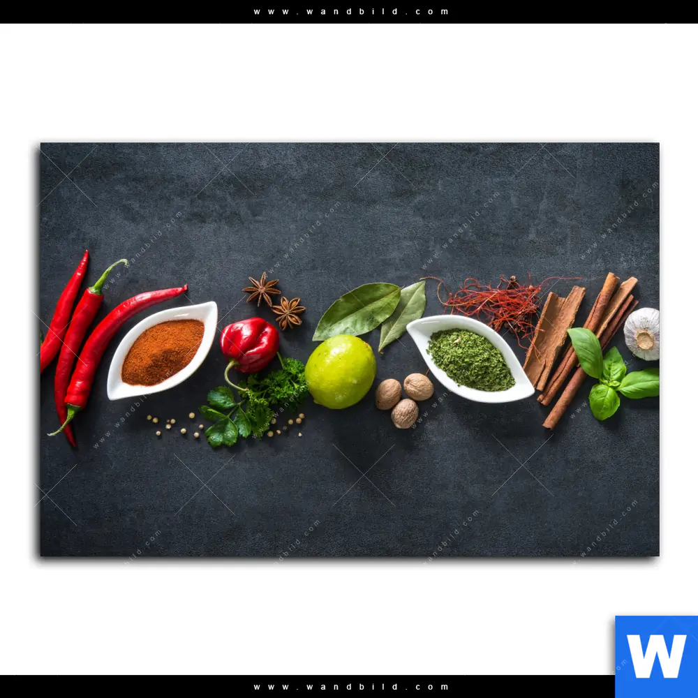 Acrylglasbild | Aromen der Weltküche | Querformat - Image 2