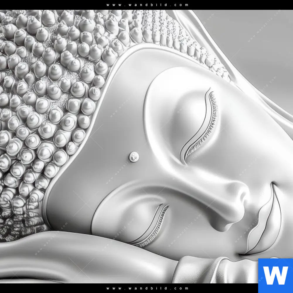 Acrylglasbild | Buddha - Stille des Erwachens | Querformat - Image 4