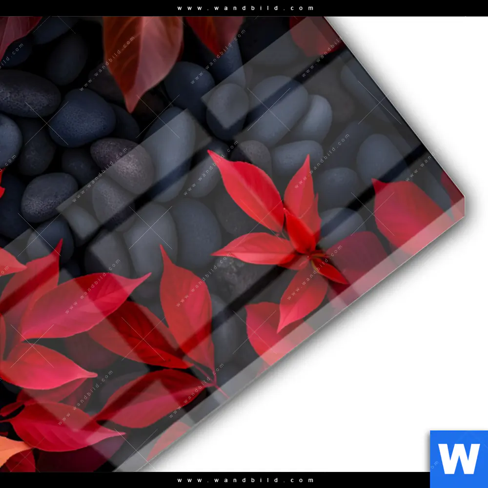 Acrylglasbild | Fuchs im Herbstlaub | Querformat - Image 3