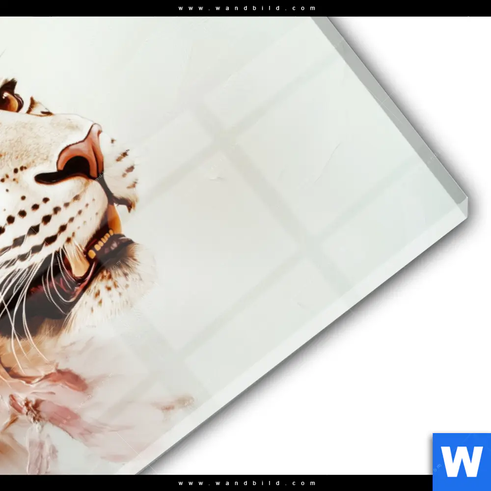 Acrylglasbild | Leopard in Farbexplosion | Querformat - Image 3