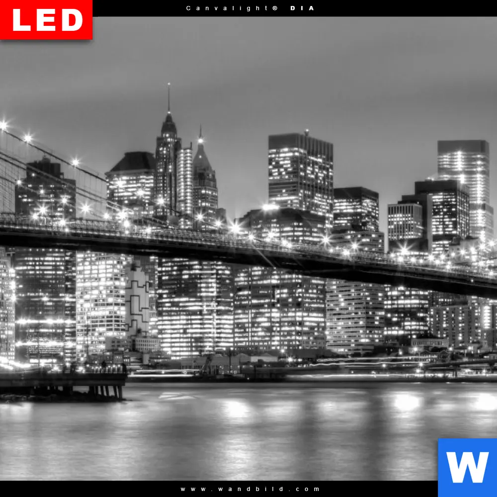 Acrylglasbild | Manhattan - Zeitlose Skyline | Querformat - Image 4