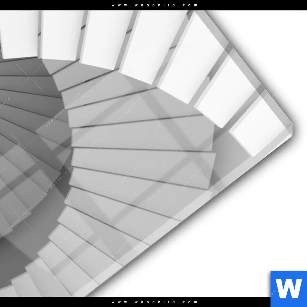 Acrylglasbild | Spirale der Moderne | Hochformat - Image 3