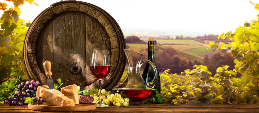 Acrylglasbild | Wein - Geschmack der Region | Hochformat - Image 5