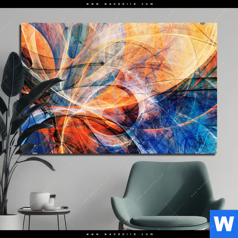 Alu-Dibond Bild | Abstrakte Harmonie | Querformat