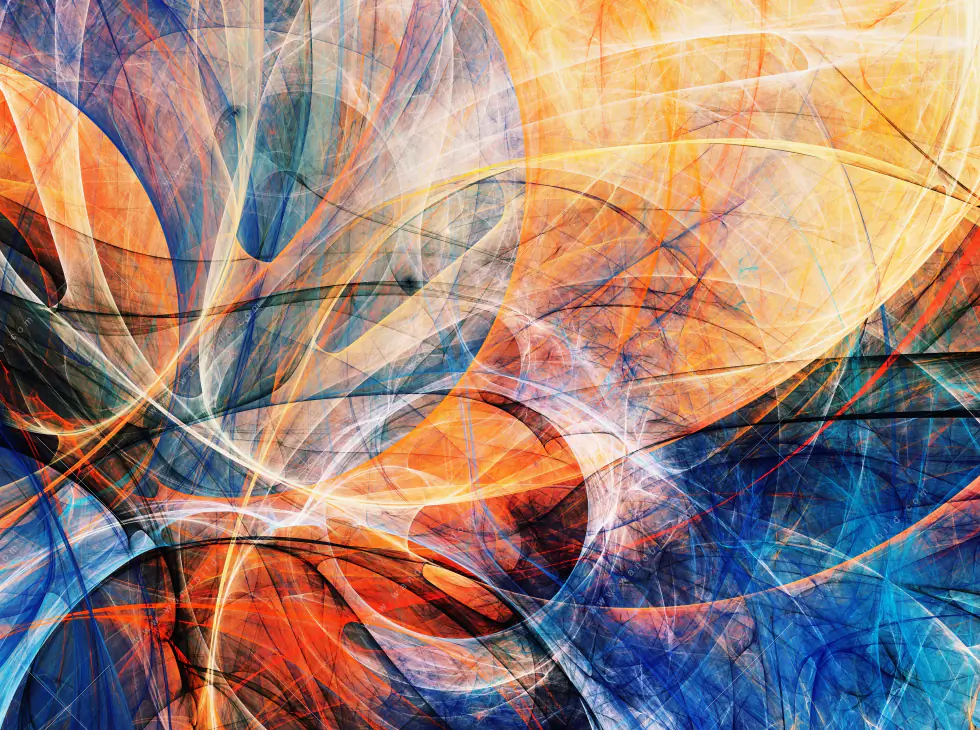 Alu-Dibond Bild | Abstrakte Harmonie | Querformat - Image 5