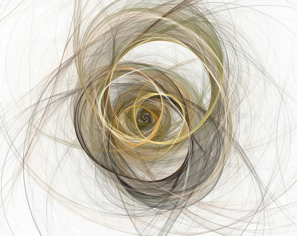 Alu-Dibond Bild | Abstrakte moderne Linienkunst | Querformat - Image 5