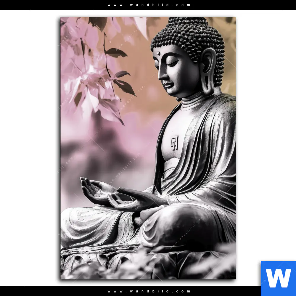 Alu-Dibond Bild | Buddha in stiller Harmonie | Hochformat - Image 2