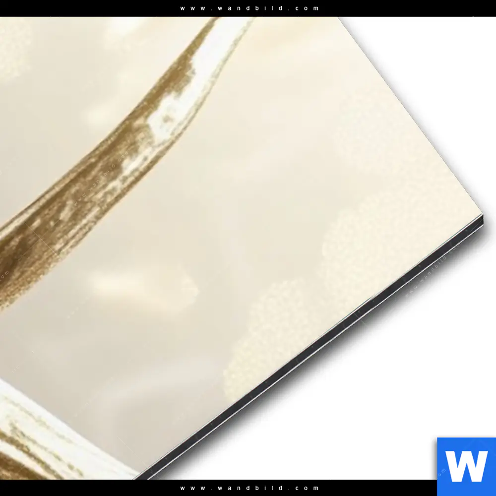 Alu-Dibond Bild | Hirsch mit goldenem Geweih | Schmal - Image 3