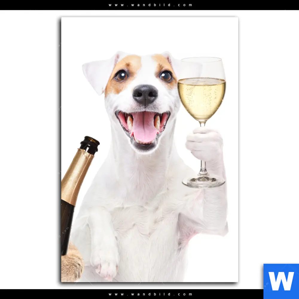 Alu-Dibond Bild | Prost - tierische Party | Hochformat - Image 2