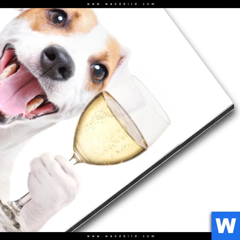 Alu-Dibond Bild | Prost - tierische Party | Hochformat - Image 3