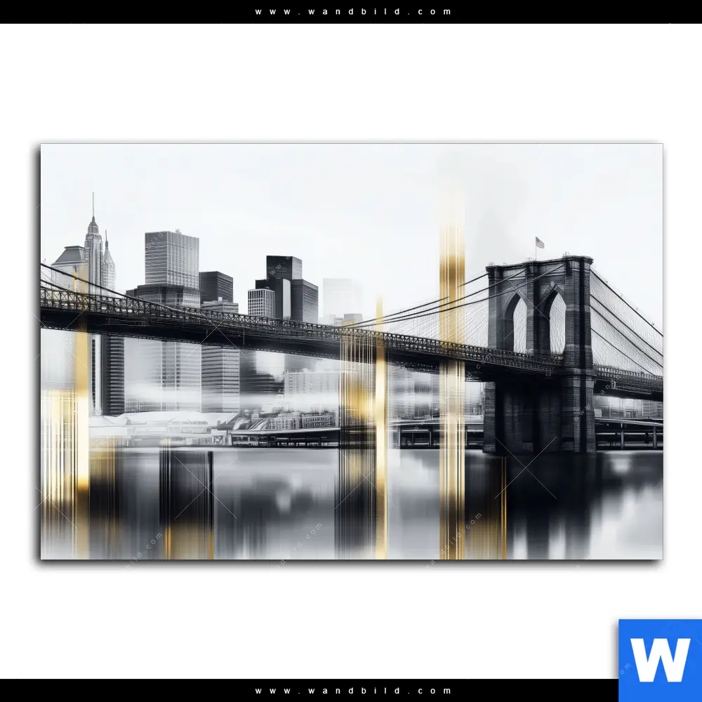 Alu-Dibond Bild | Stadt der goldenen Träume | Querformat - Image 2