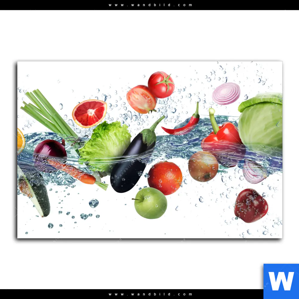 Alu-Dibond Bild | Vitamine in Bewegung | Querformat - Image 2
