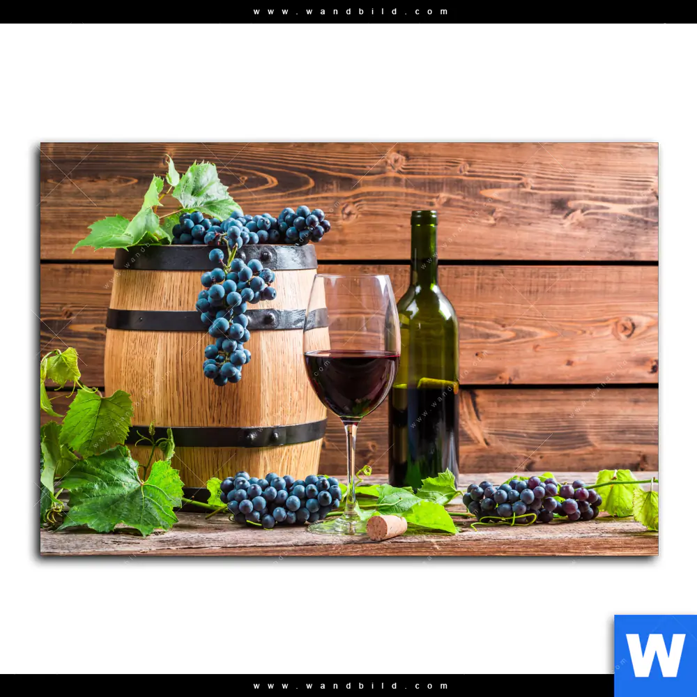 Alu-Dibond Bild | Weinliebe trifft Tradition | Querformat - Image 2
