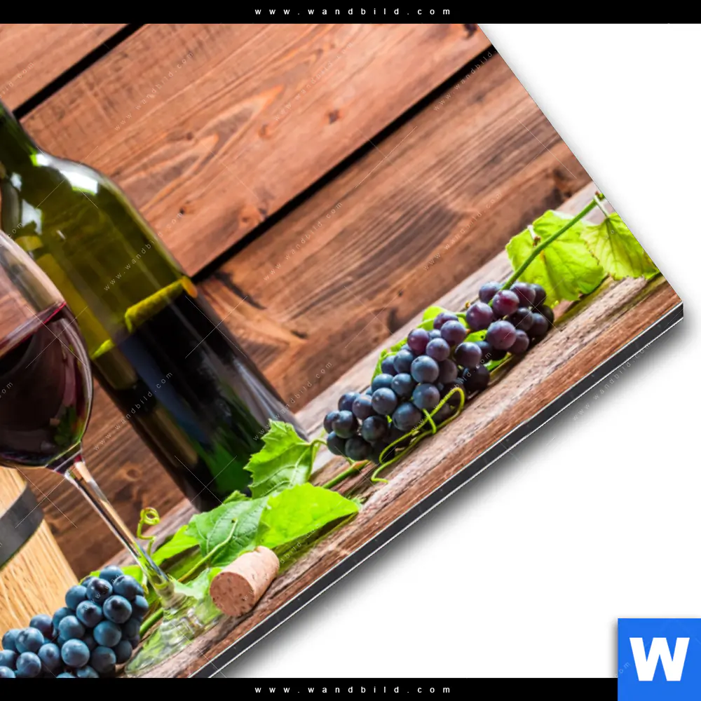 Alu-Dibond Bild | Weinliebe trifft Tradition | Querformat - Image 3