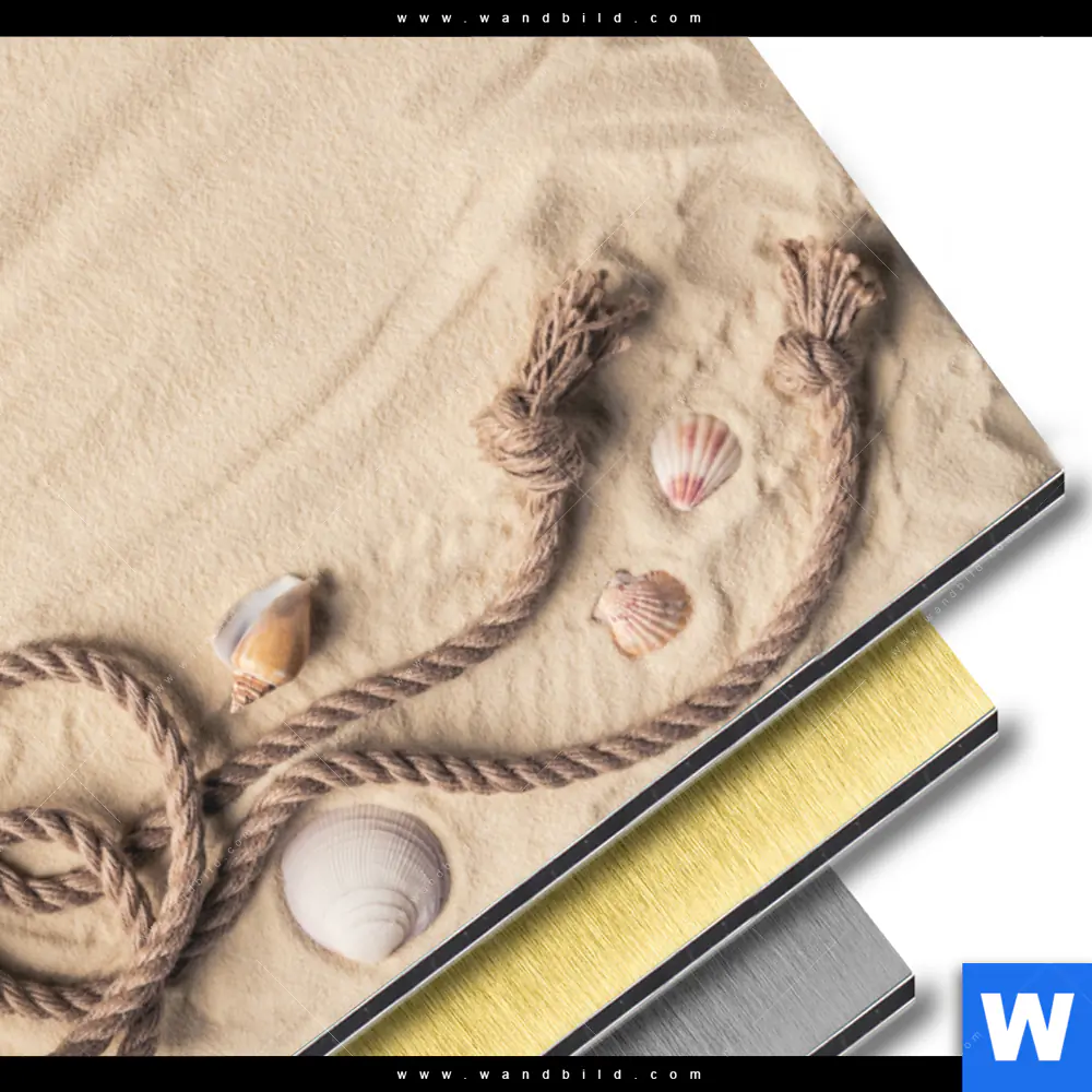 Aluminiumbild gebürstet | Sehnsucht nach dem Meer | Querformat - Image 3