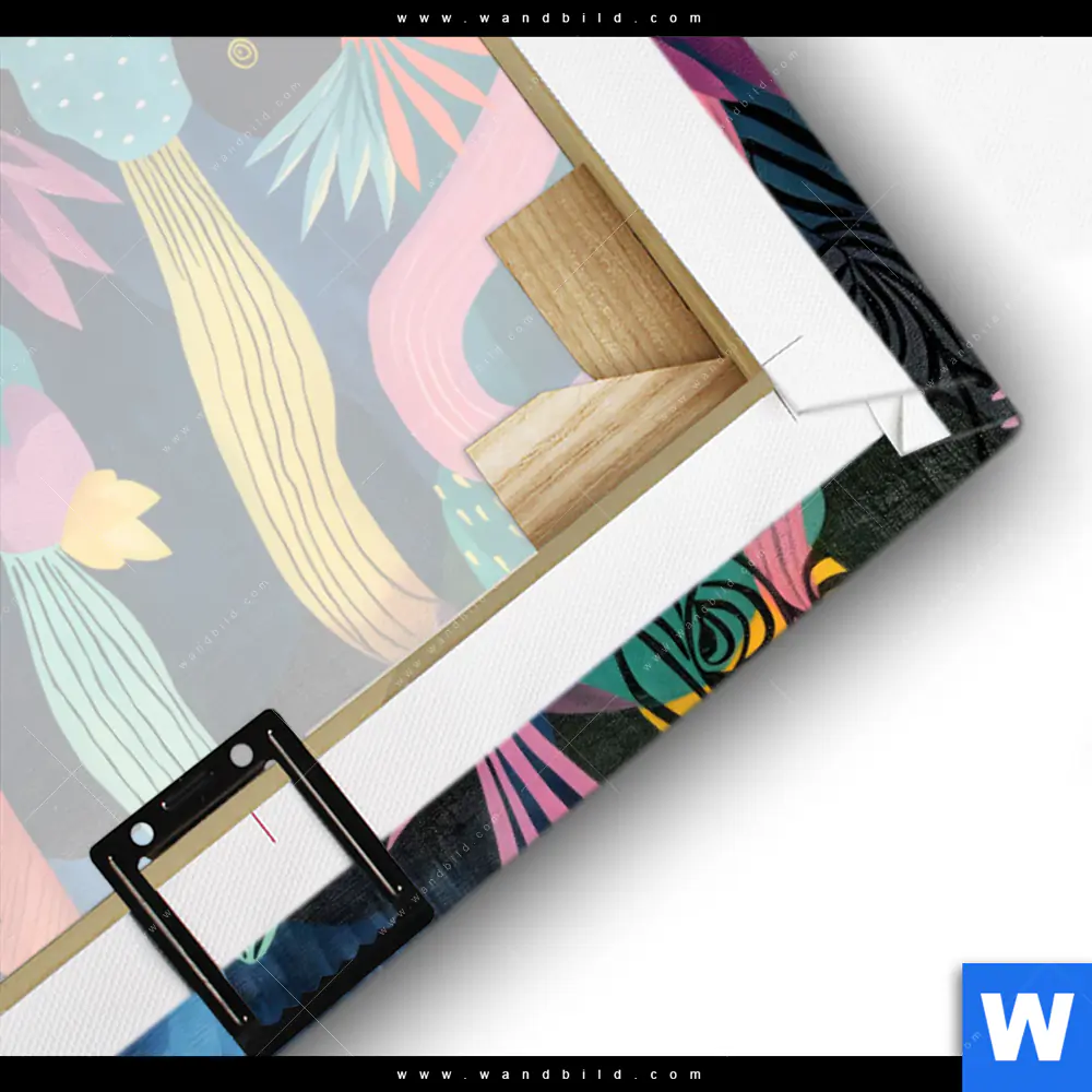 Leinwandbild | Abstrakte Natur | Hochformat - Image 3