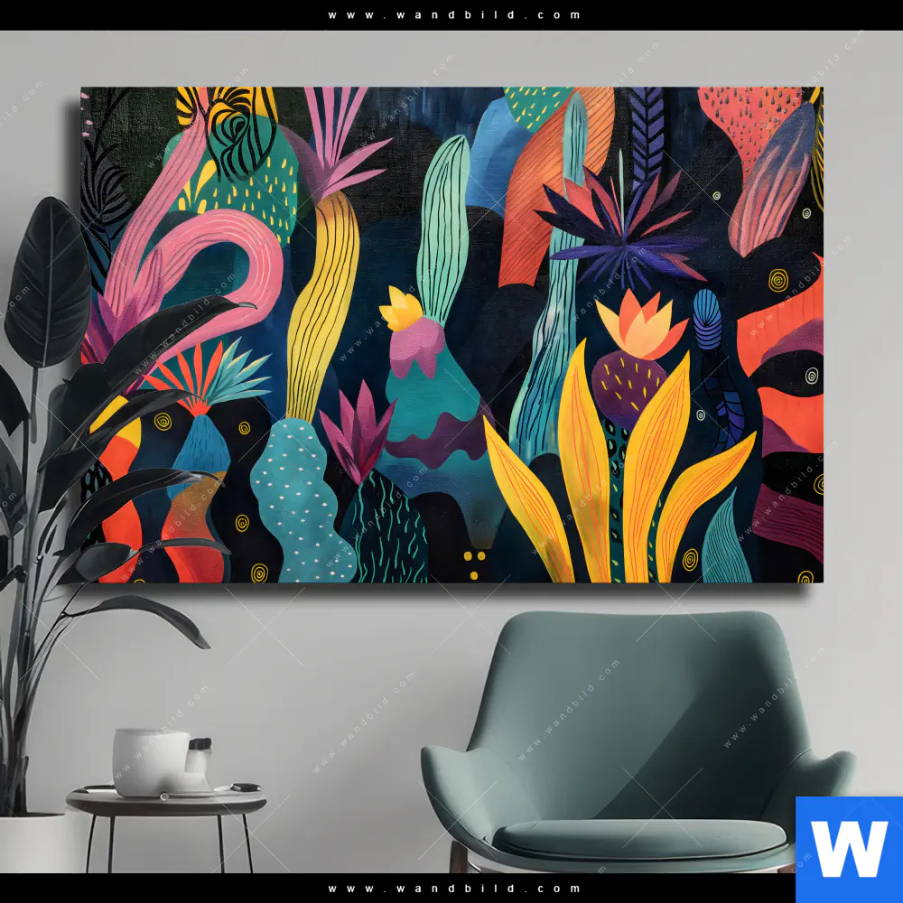 Leinwandbild | Abstrakte Natur | Querformat