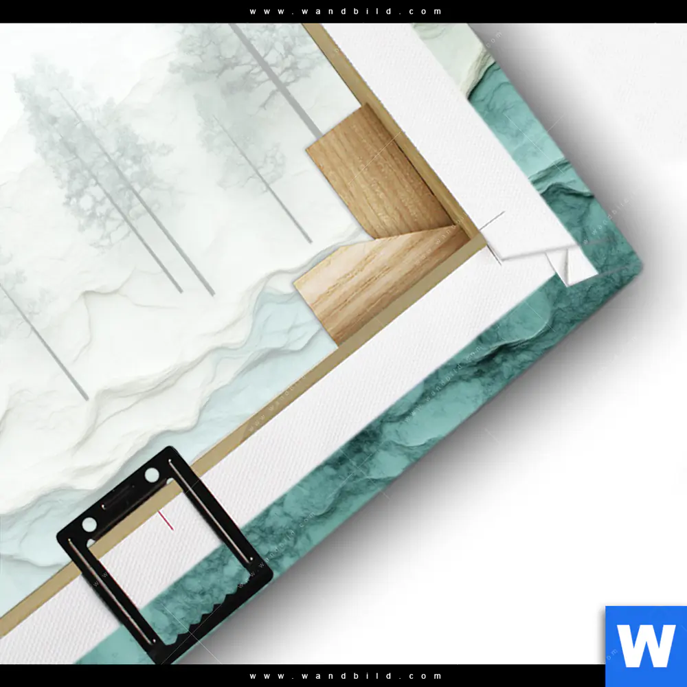 Leinwandbild | Abstrakter Wald | Querformat - Image 3