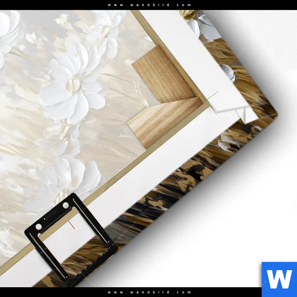 Leinwandbild | Blüten im Wind | Quadrat - Image 3