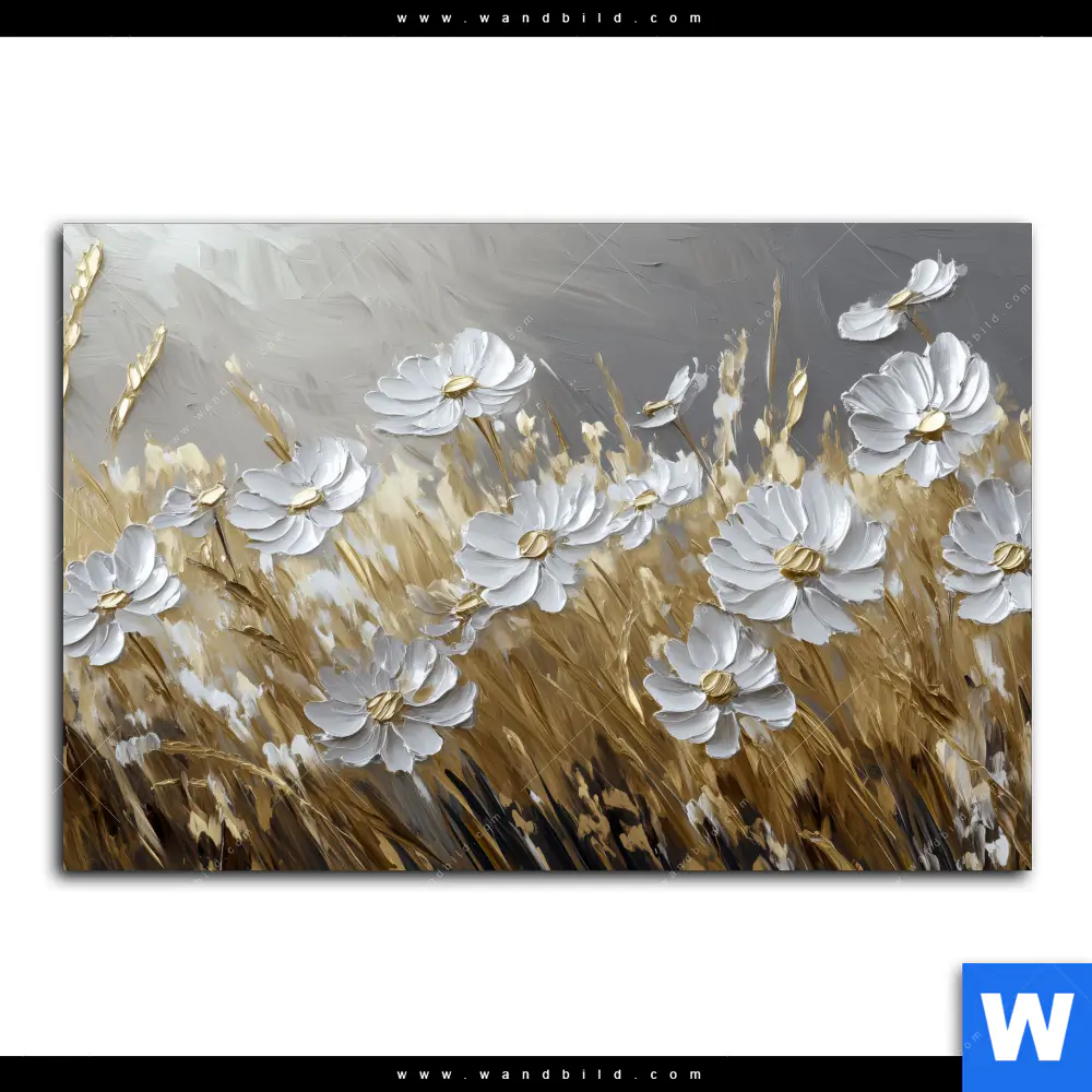 Leinwandbild | Blüten im Wind | Querformat - Image 2