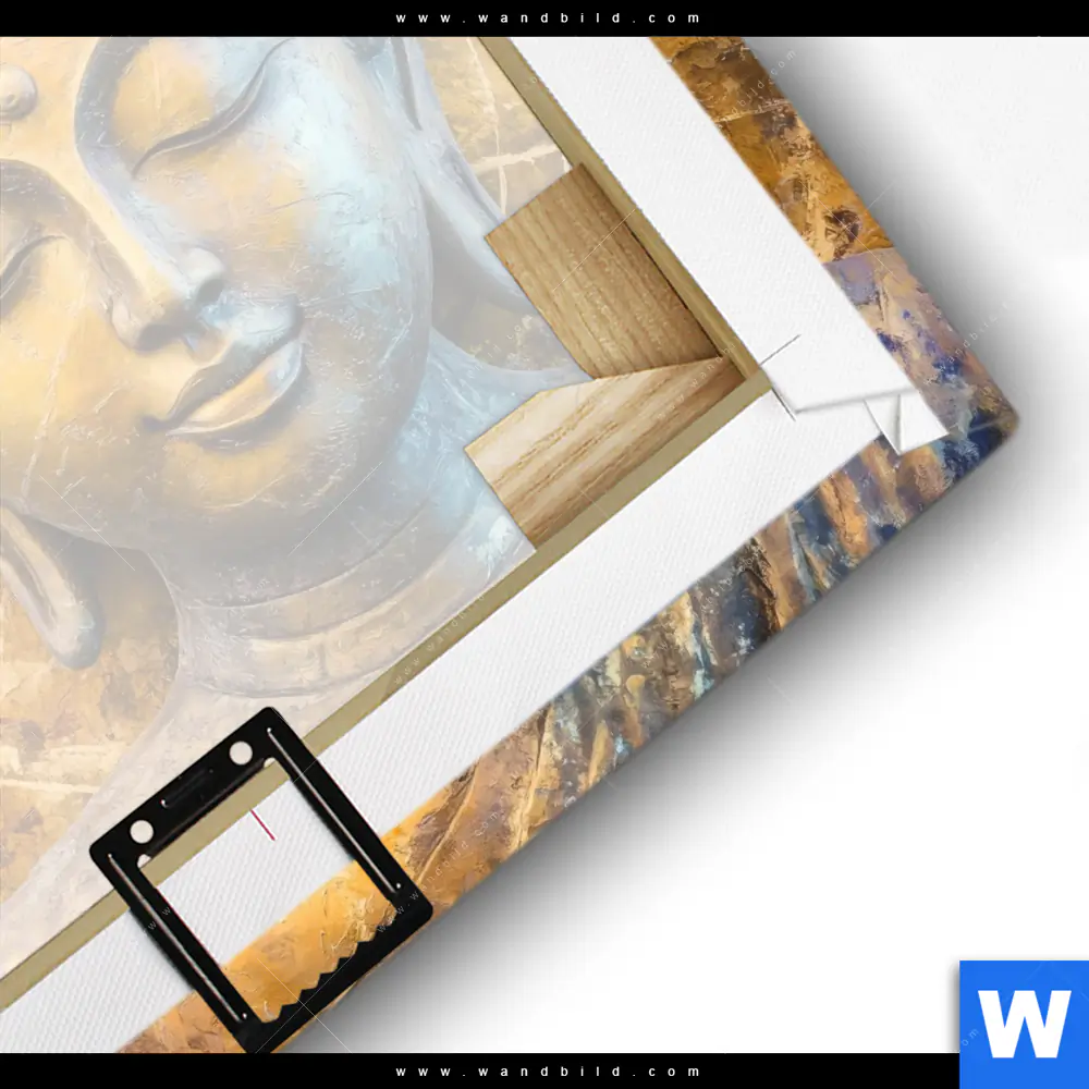 Leinwandbild | Buddha - Innerer Frieden | Quadrat - Image 3