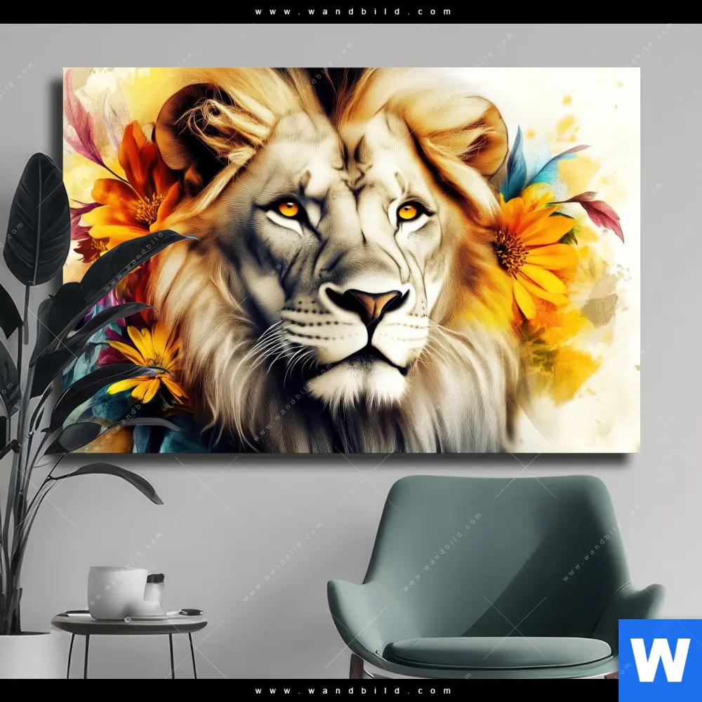 Leinwandbild | König der Blüten | Querformat