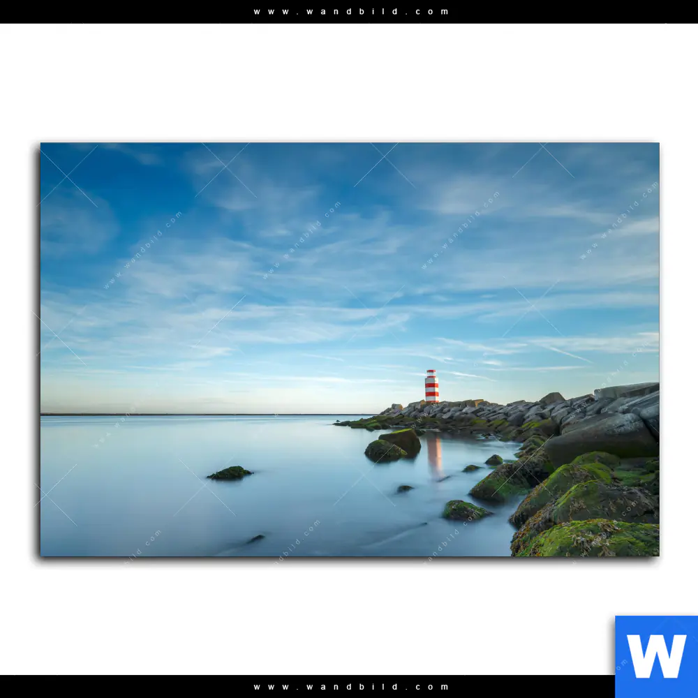 Leinwandbild | Leuchtturm an der Nordsee | Querformat - Image 2