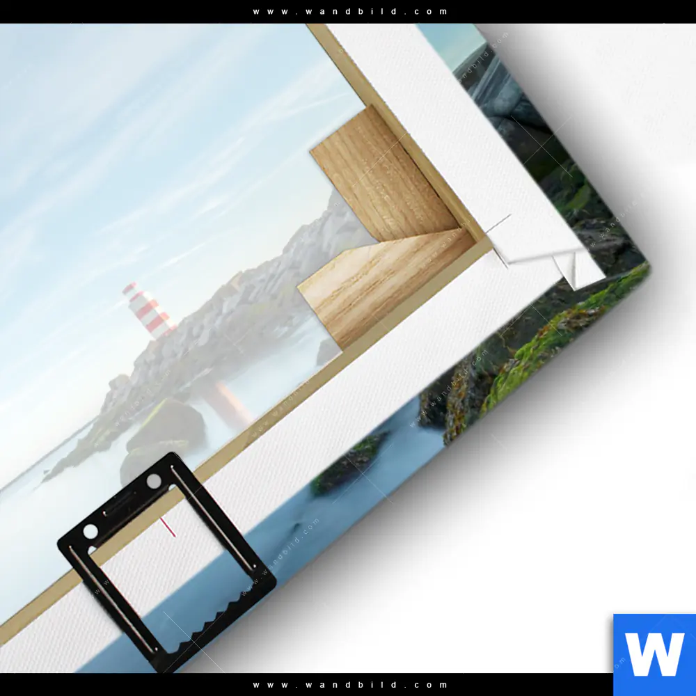 Leinwandbild | Leuchtturm an der Nordsee | Querformat - Image 3