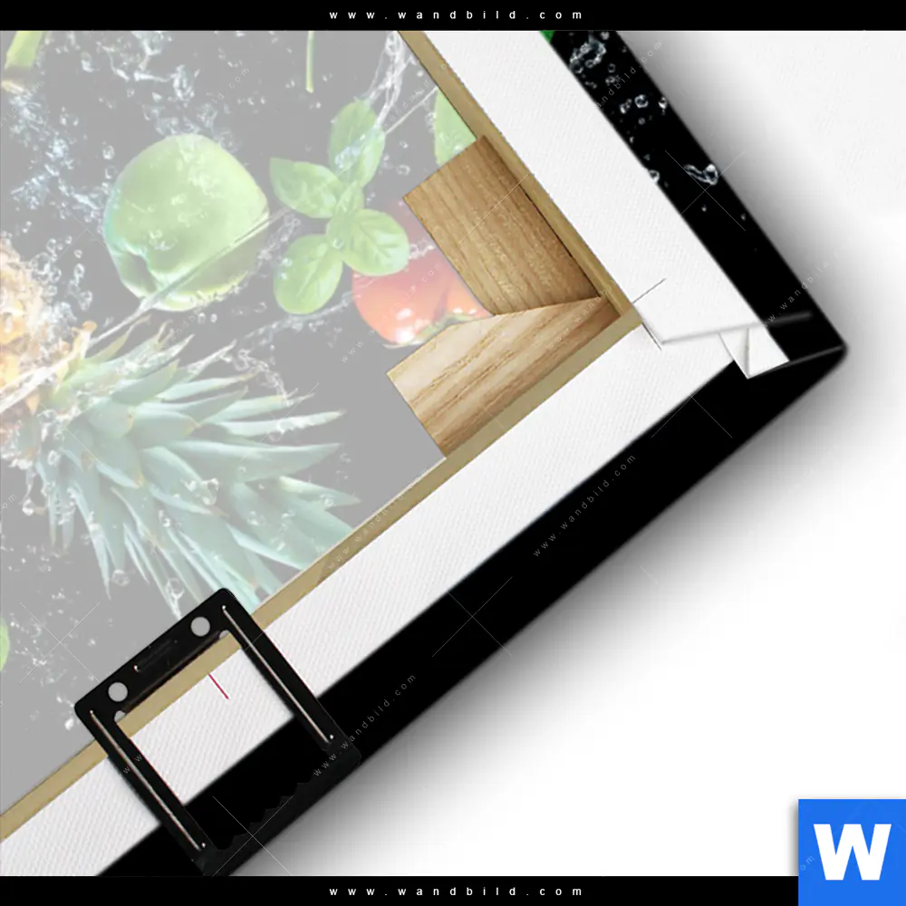 Leinwandbild | Obst & Gemüse - Splash-Moment | Hochformat - Image 3
