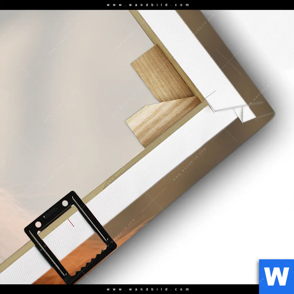 Leinwandbild | Orang-Utan mit sanftem Blick | Panorama - Image 3