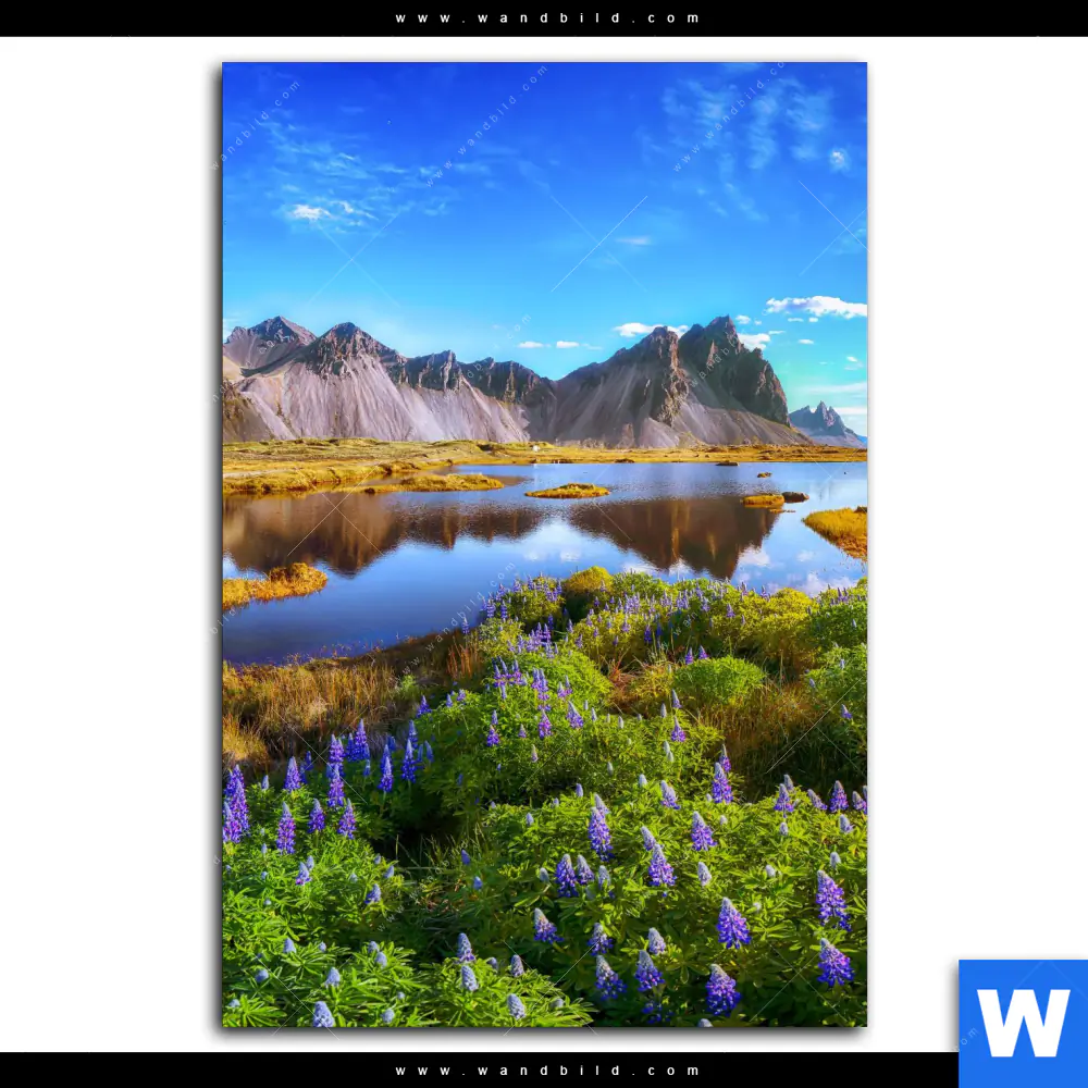 Leinwandbild | Schöner Tag in Island | Hochformat - Image 2