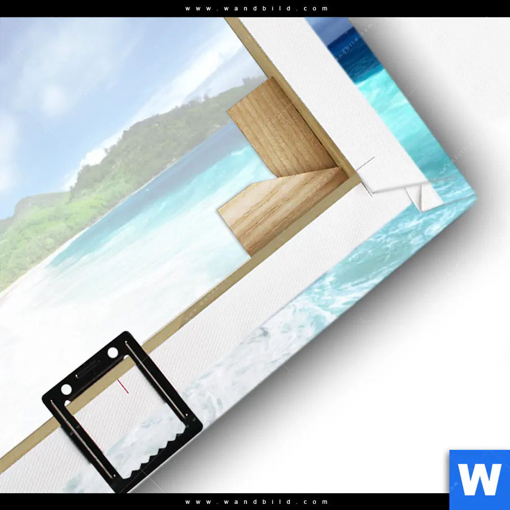 Leinwandbild | Traumstrand unter Palmen | Querformat - Image 3