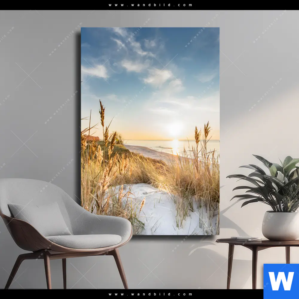 Leinwandbild | Urlaub am Meer | Hochformat