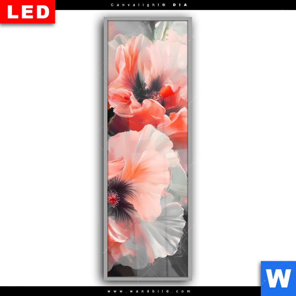 Leuchtbild Acrylglas Canvalight® DIA | Blumen in voller Pracht | Schmal - Image 2