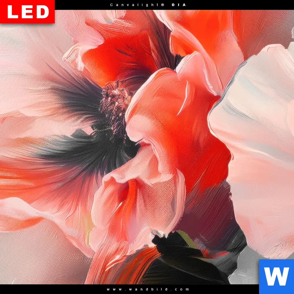 Leuchtbild Acrylglas Canvalight® DIA | Blumen in voller Pracht | Schmal - Image 4