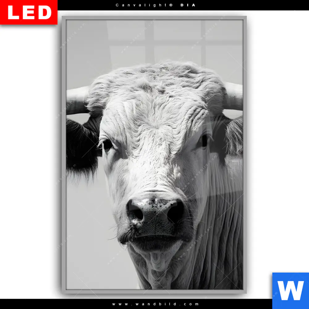 Leuchtbild Acrylglas Canvalight® DIA | Weisser Bulle | Hochformat - Image 2