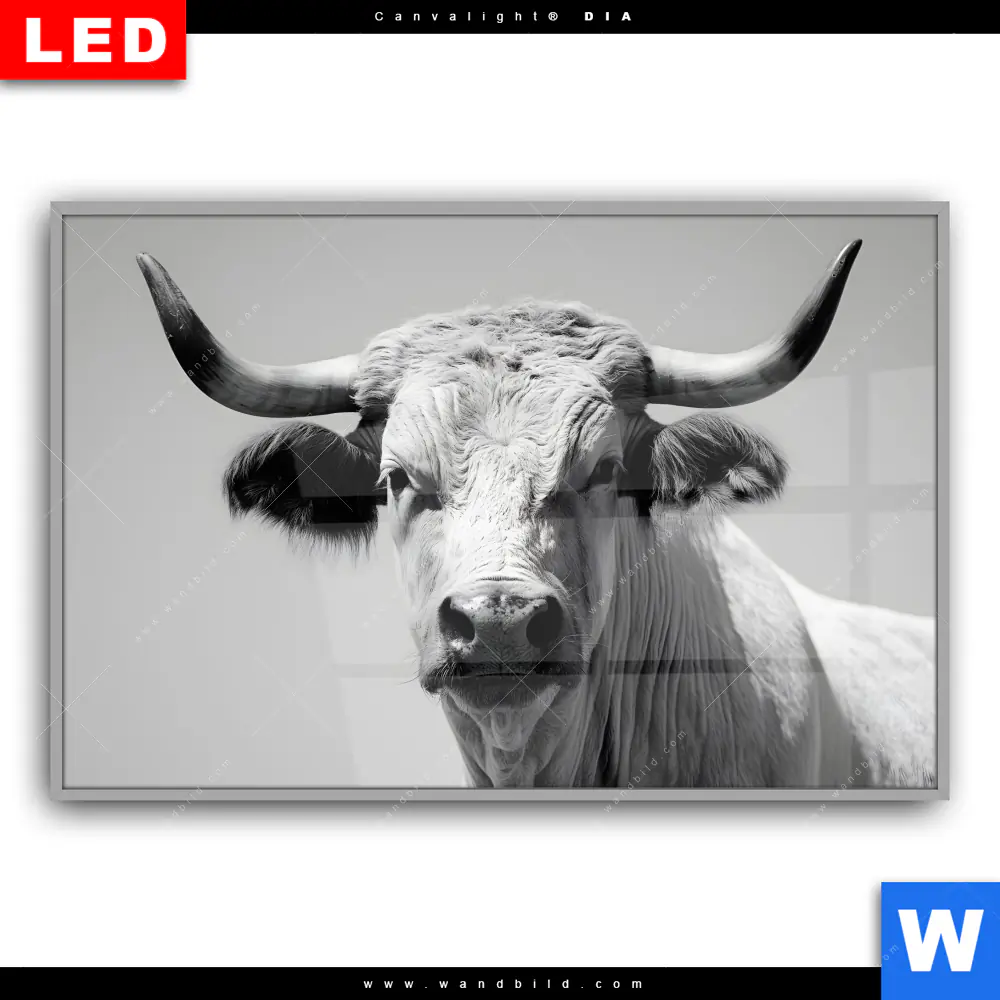 Leuchtbild Acrylglas Canvalight® DIA | Weisser Bulle | Querformat - Image 2