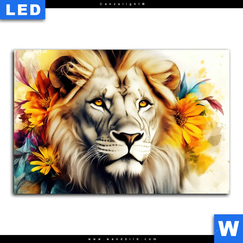 Canvalight® Leuchtbild | König der Blüten | Querformat - Image 2