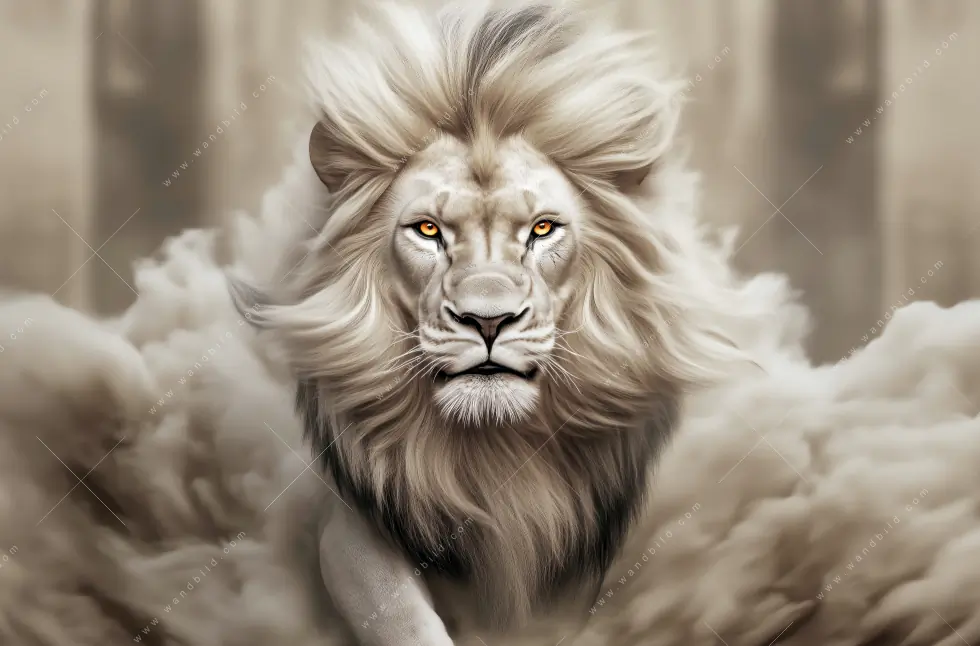 Canvalight® Leuchtbild | König der Tiere | Querformat - Image 5