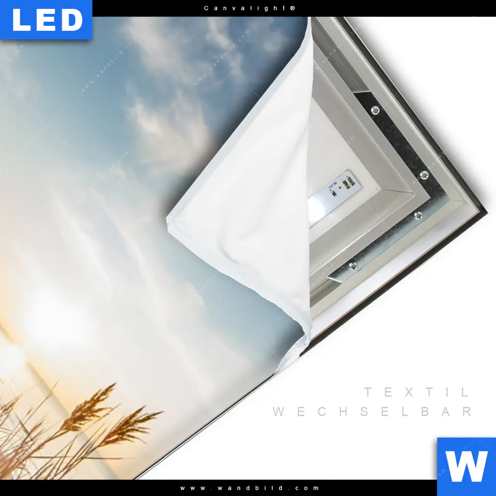 Canvalight® Leuchtbild | Urlaub am Meer | Hochformat - Image 3