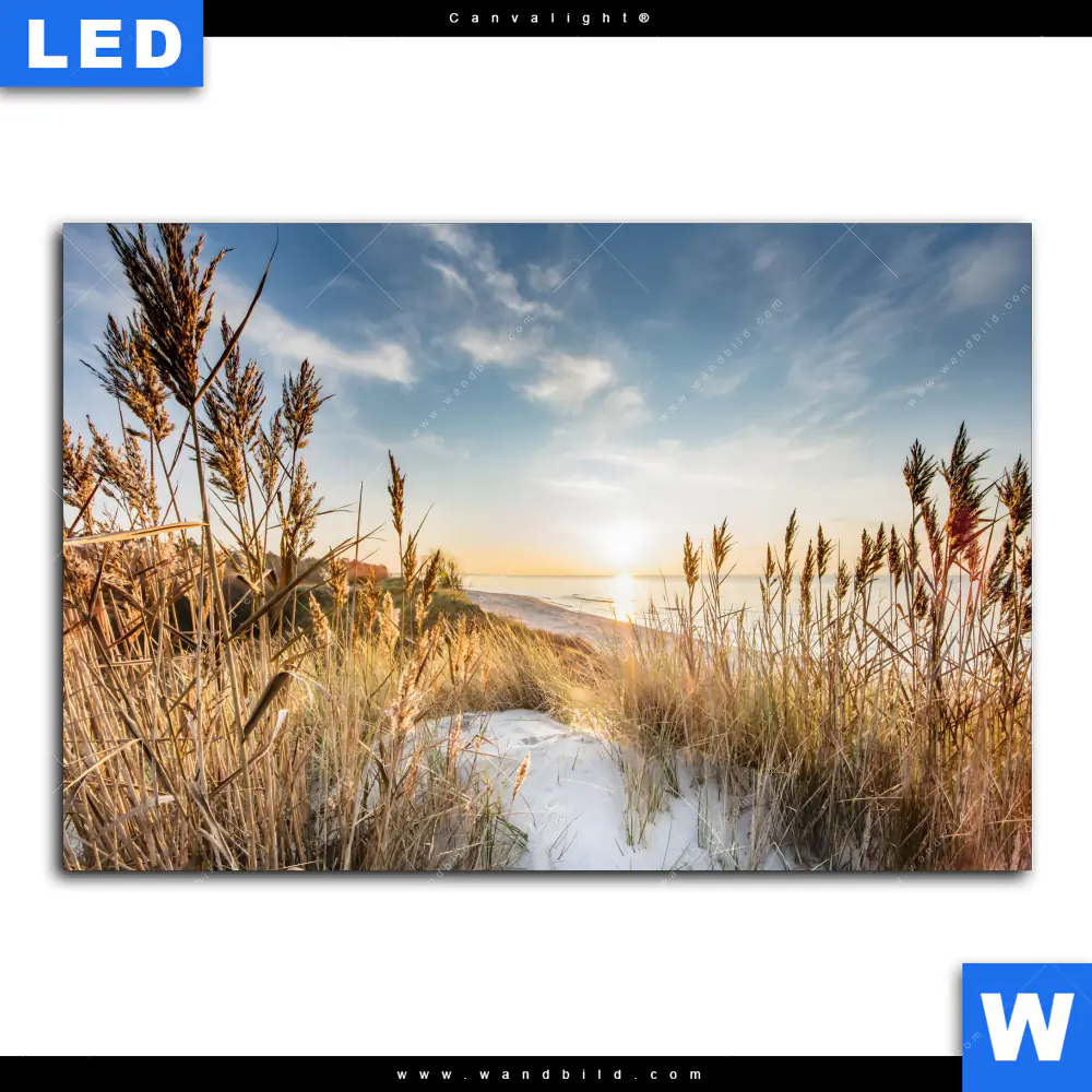 Canvalight® Leuchtbild | Urlaub am Meer | Querformat - Image 2
