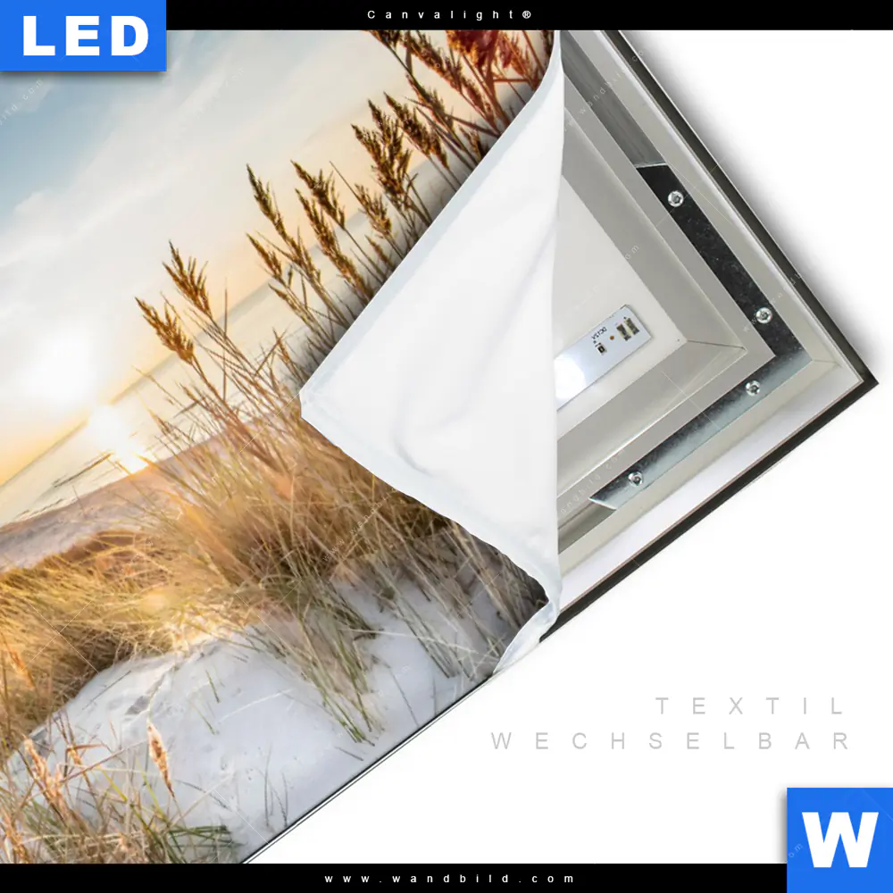 Canvalight® Leuchtbild | Urlaub am Meer | Querformat - Image 3
