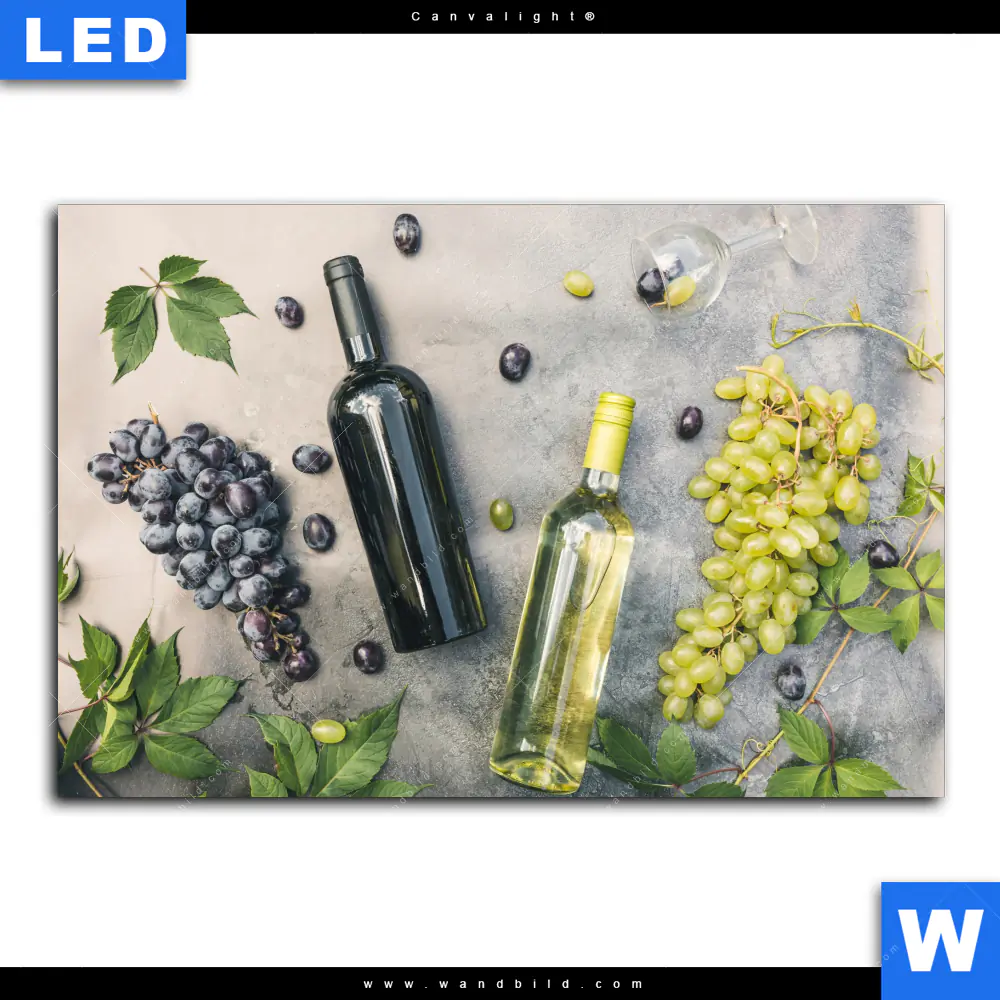 Canvalight® Leuchtbild | Weingenuss | Querformat - Image 2