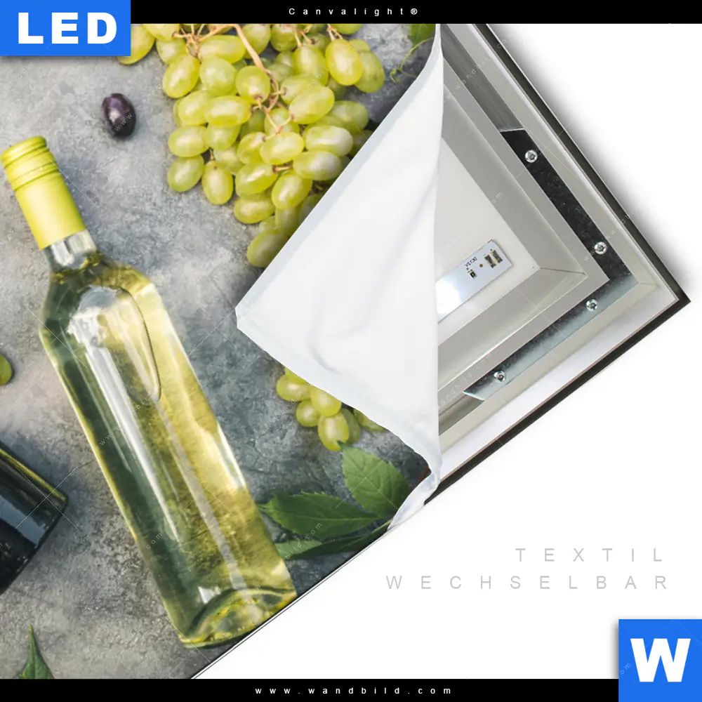 Canvalight® Leuchtbild | Weingenuss | Querformat - Image 3
