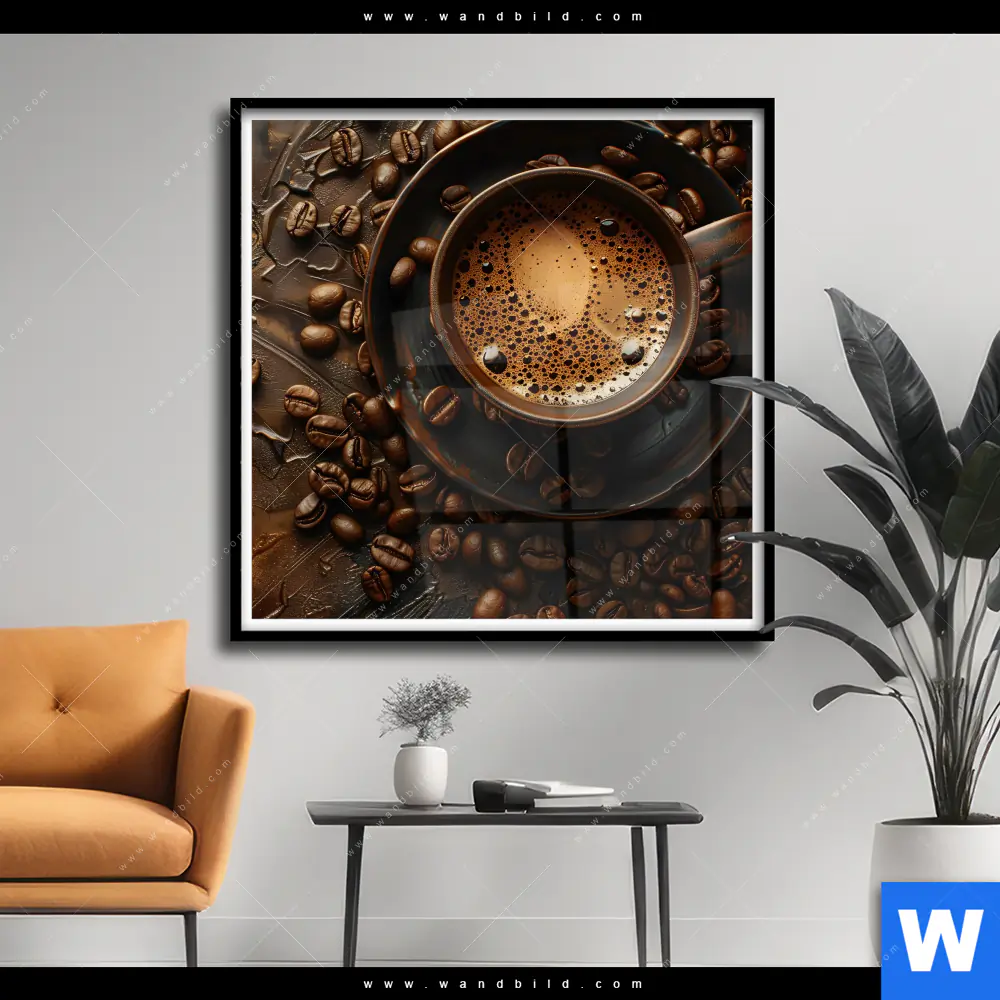 Poster | Aromatischer Kaffeetraum | Quadrat
