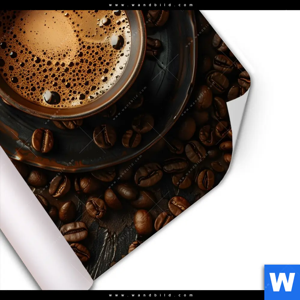 Poster | Aromatischer Kaffeetraum | Quadrat - Image 3