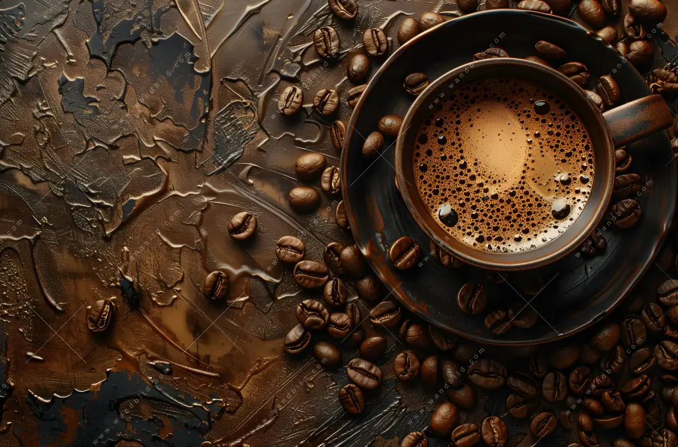 Poster | Aromatischer Kaffeetraum | Quadrat - Image 5