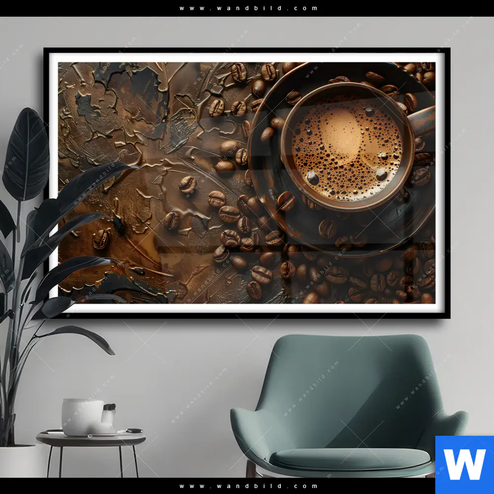Poster | Aromatischer Kaffeetraum | Querformat